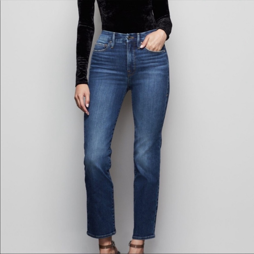Good American Good Straight Jeans (4/27)